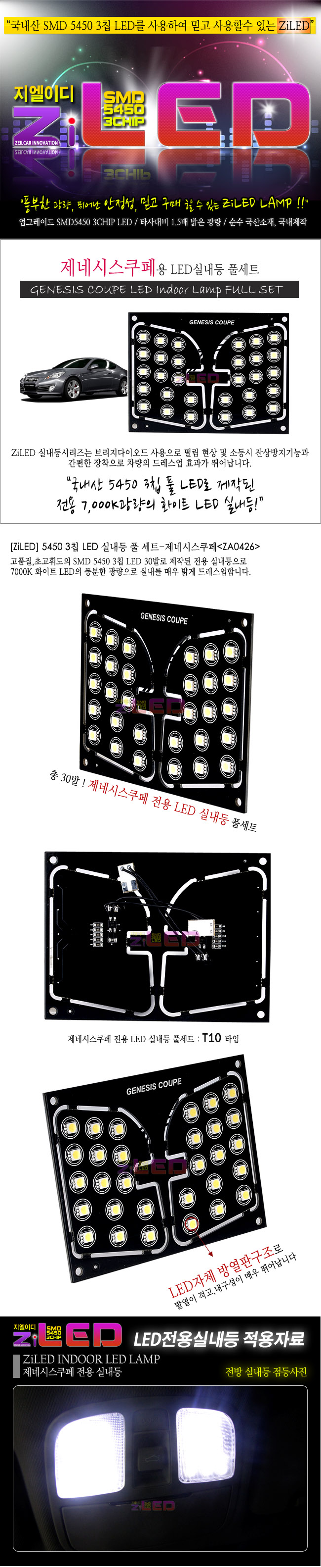 [ZiLED] LED�ǳ��� SMD 5450 3Ĩ Ǯ��Ʈ_ ���׽ý����� [ZA0426]